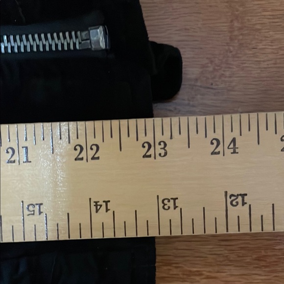 Free People NWT Black Women's Size Medium Jacket with Lace-Up Details - Picture 15 of 16